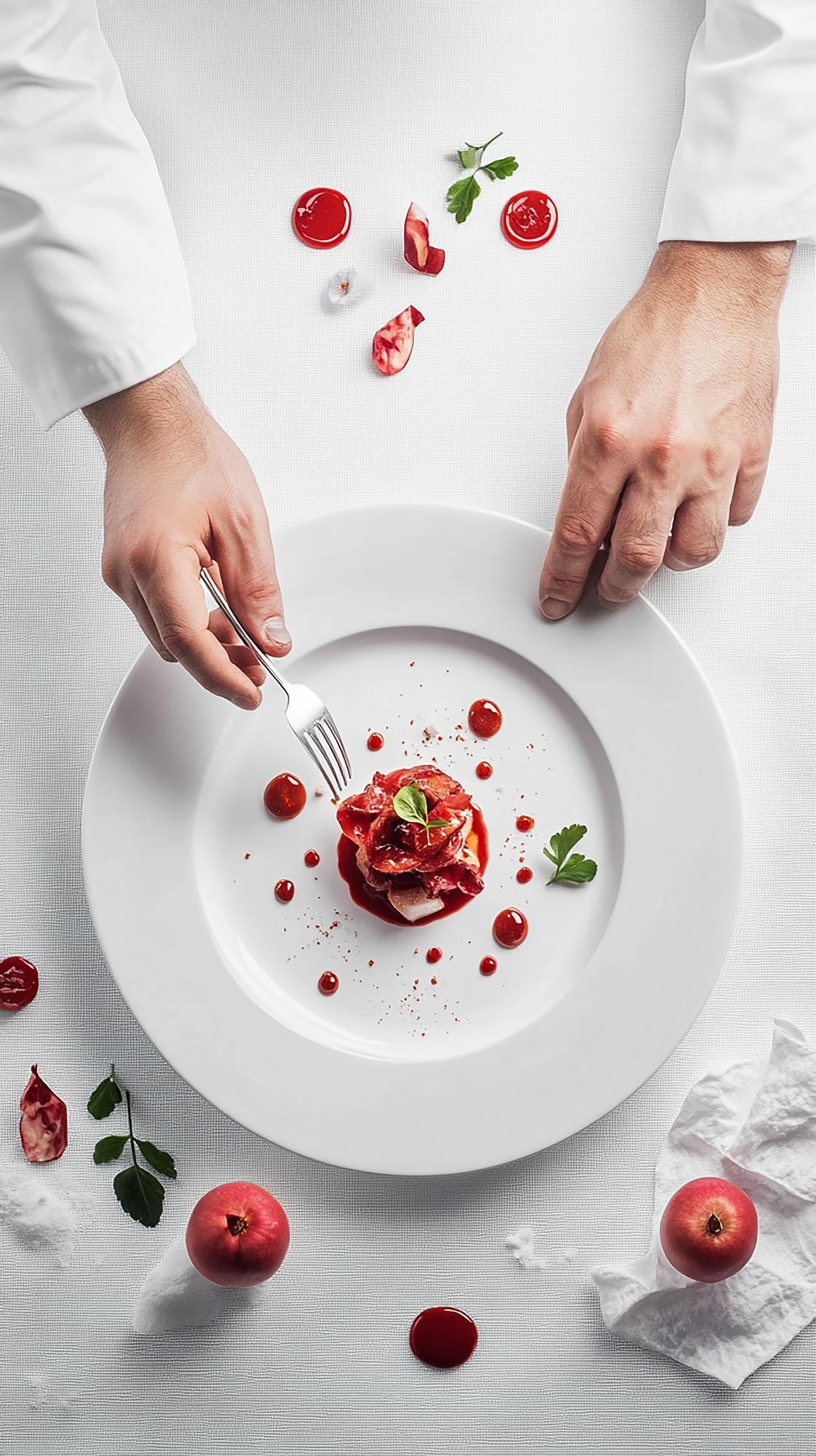Plating workshop close-up
